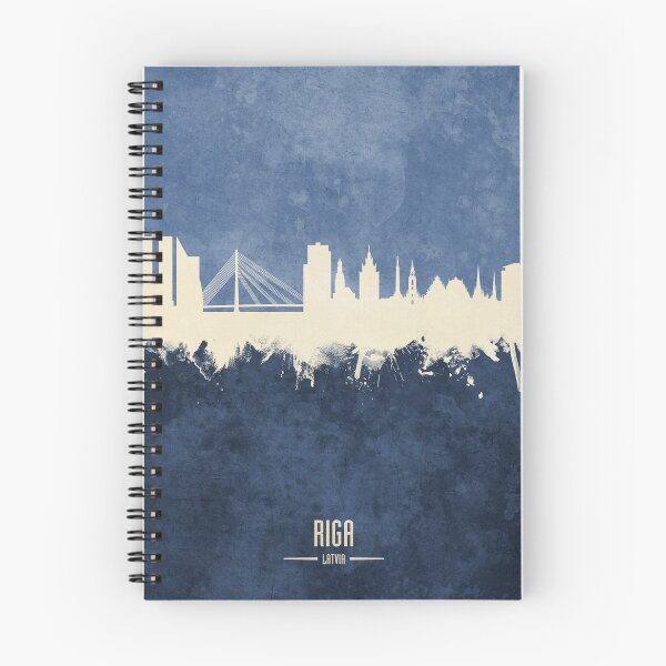 Item preview, Riga Latvia Skyline designed and sold by ArtPrints.