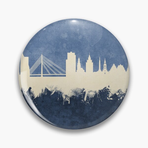Item preview, Riga Latvia Skyline designed and sold by ArtPrints.