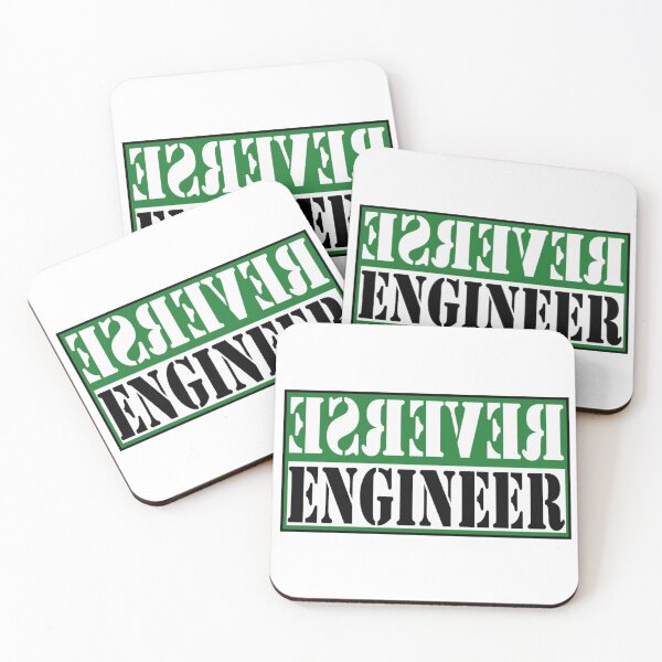 Item preview, Reverse Engineer Green on White designed and sold by clubtee.