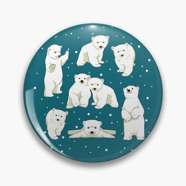 Item preview, Cute Polar Bear Cubs designed and sold by lents.