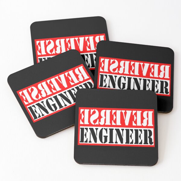 Item preview, Reverse Engineer Red on black designed and sold by clubtee.