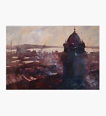 Montevideo's old town, Uruguay Photographic Print