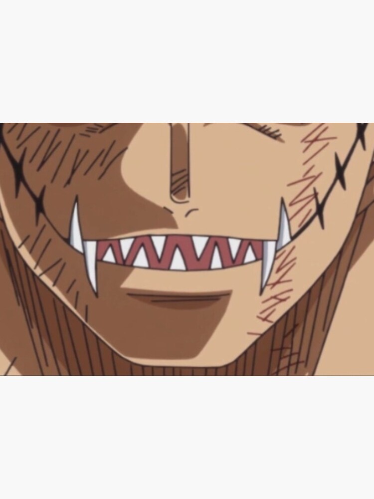 Katakuri S Jaw Art Board Print By Osnorb Redbubble