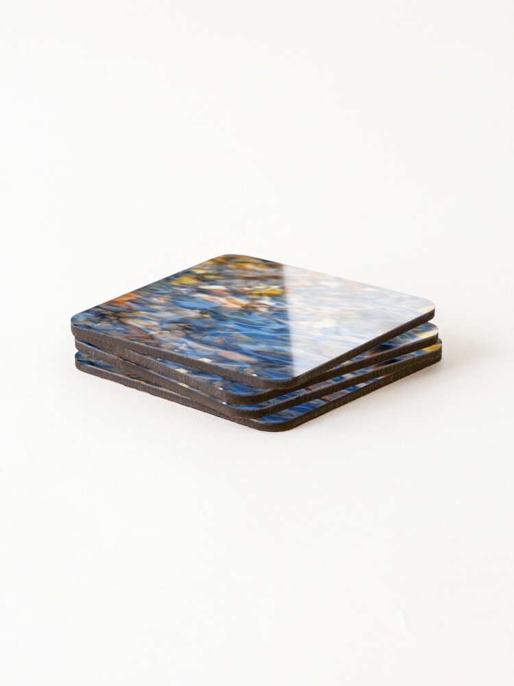 Thumbnail 4 of 5, Coasters (Set of 4), Stream designed and sold by StevenARTify.