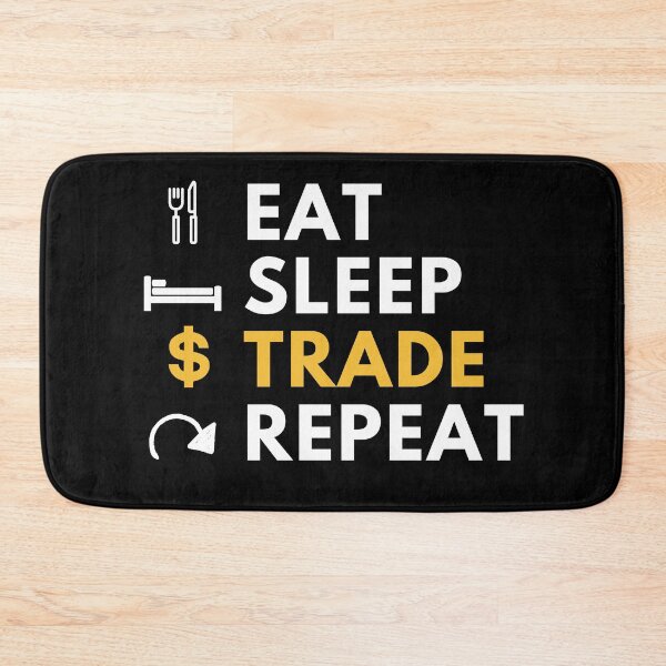Item preview, Day Trading Eat Sleep Trade Repeat Gift designed and sold by antonymarj.
