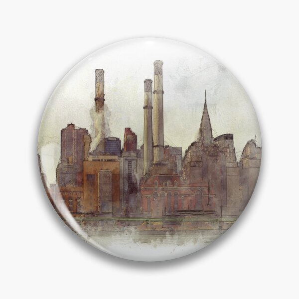 Item preview, Manhatten Heating Station - SKETCH designed and sold by Art-Frankenberg.