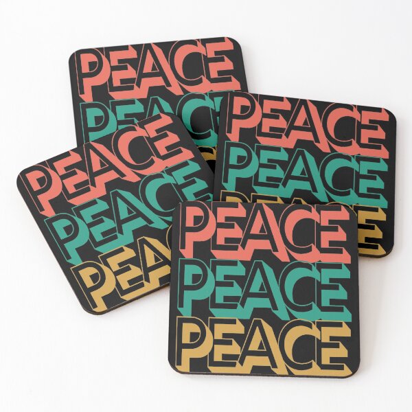 Item preview, Retro Peace Mindful Peaceful Hippie designed and sold by wrinkledhippie.