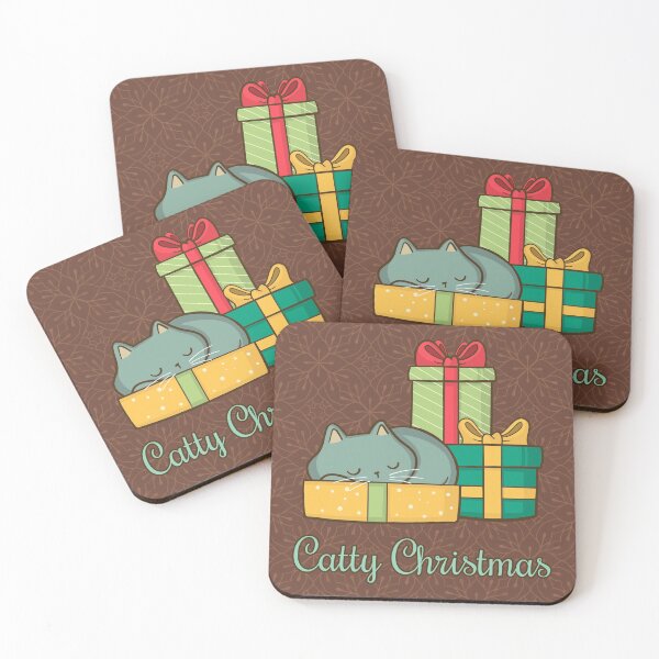 Item preview, Catty Christmas designed and sold by RatArt Designs.