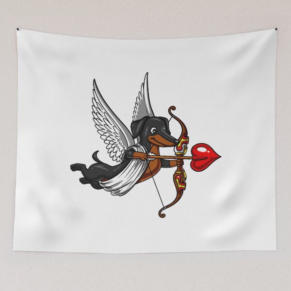 Item preview, Dachshund Cupid designed and sold by underheaven.