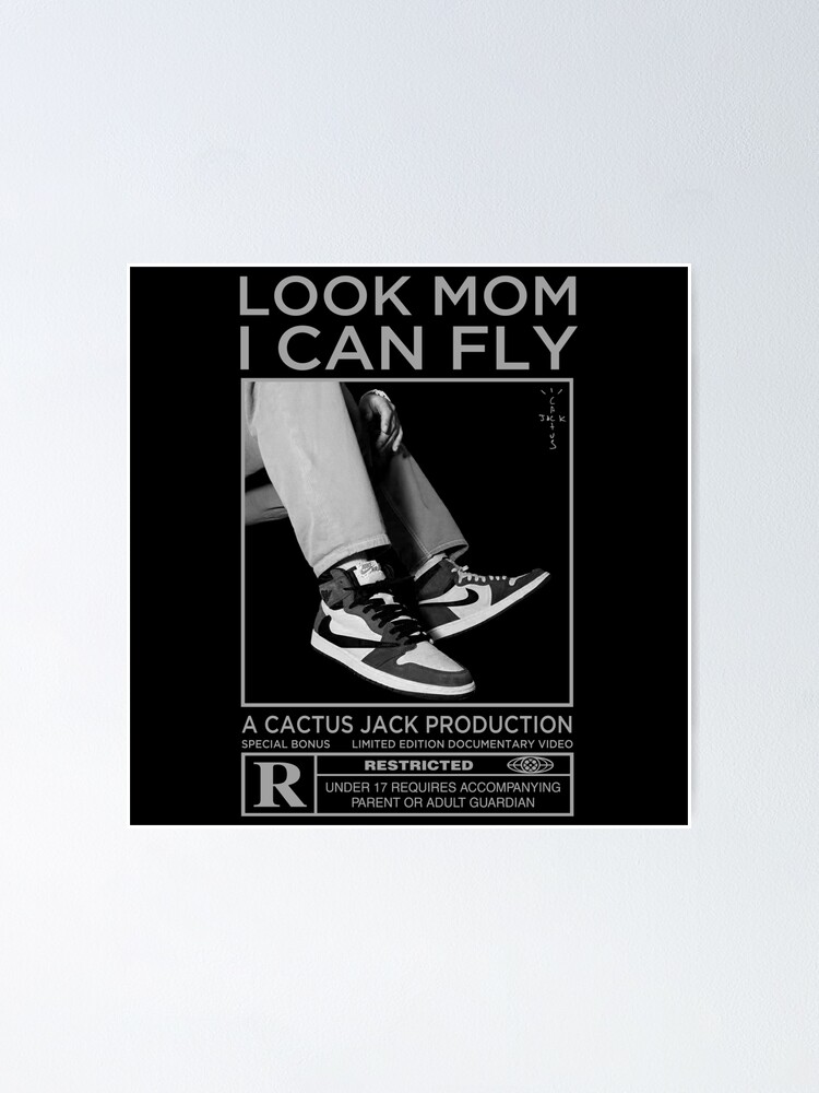 "Look Mom I Can Fly" Poster by SavageGear | Redbubble