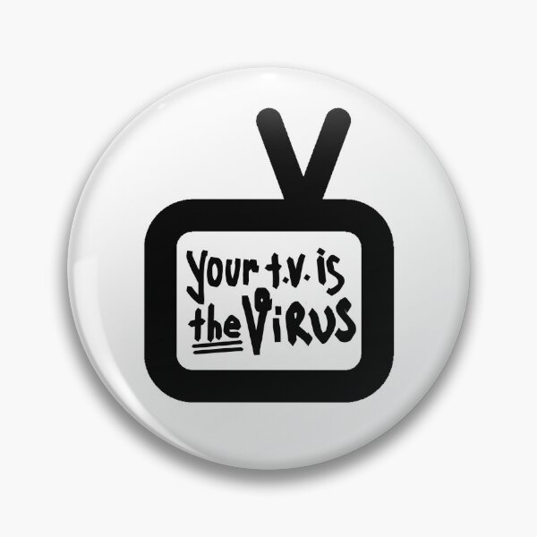 Item preview, MASK | YOUR TV IS THE VIRUS designed and sold by axelle1410.