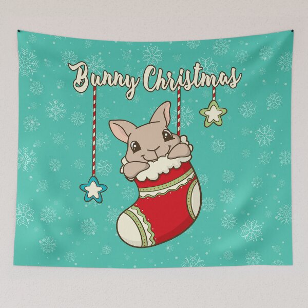 Item preview,  Bunny Christmas designed and sold by RatArt Designs.