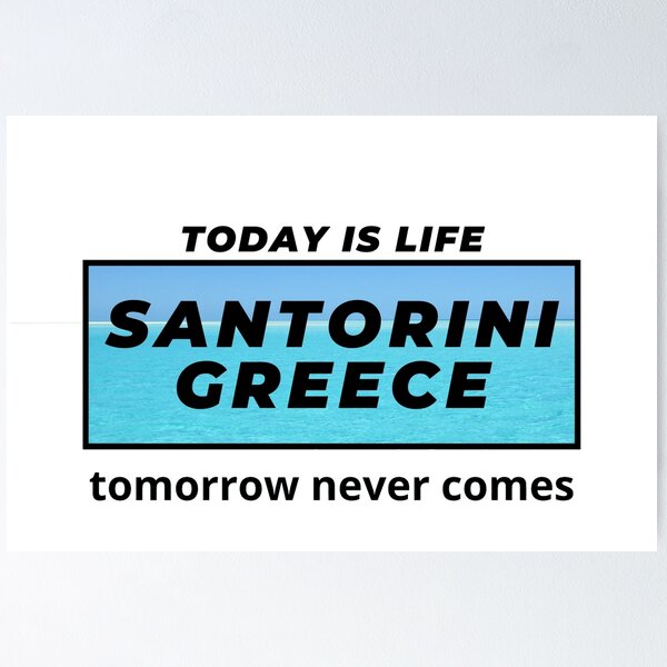 Item preview, Santorini Greece designed and sold by Bernsteinhaus.