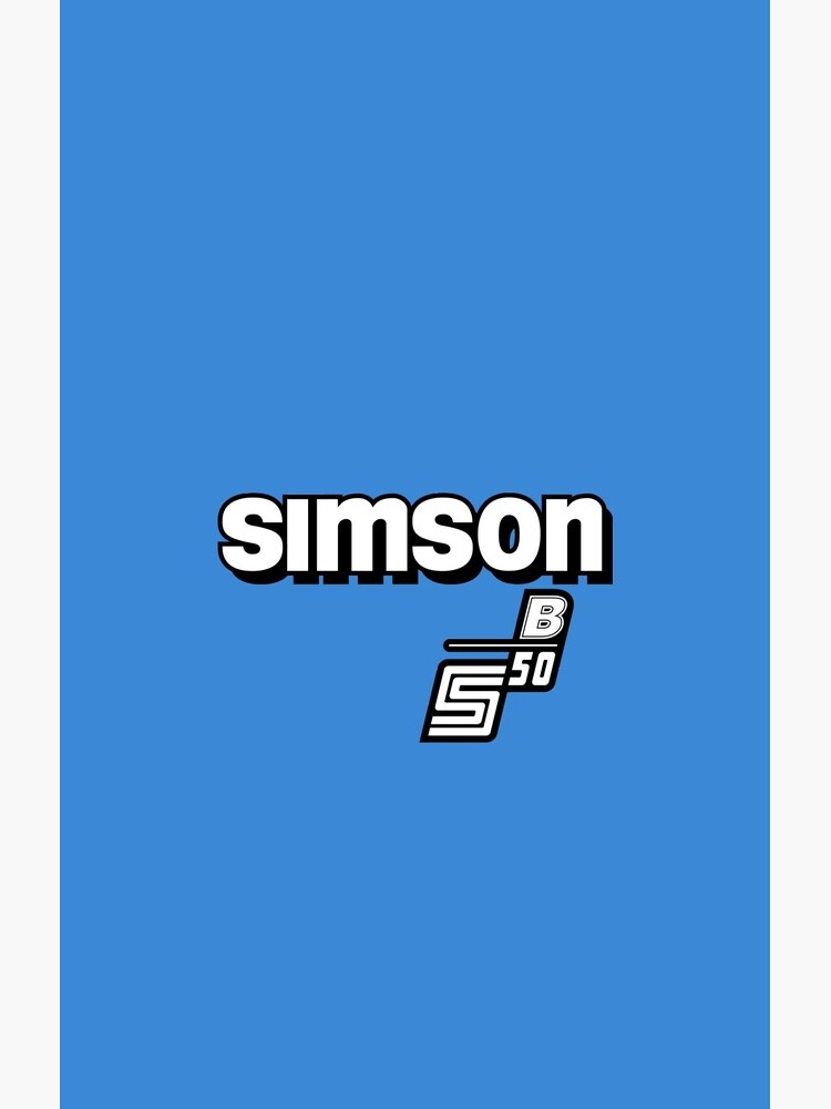 Simson S50 B logo Samsung Galaxy Phone Case by VEB Ostladen
