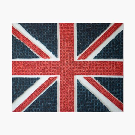 Uk Flag Art Board Print