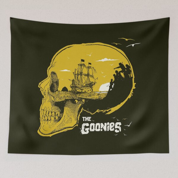 Artikelvorschau, Der Goonies-Kunstfilm inspiriert entworfen und verkauft von FerOjea.
