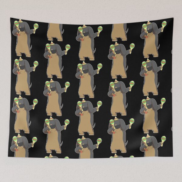 Item preview, Dabbing Dachshund Dog In Sombrero With Maracas designed and sold by fatamyfan1.