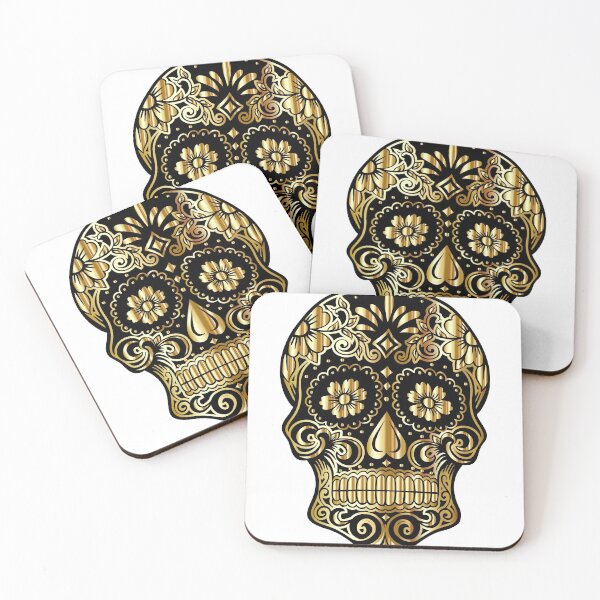 Item preview, calavera, skull, skull design, flowers, death Acrylic Block, skull, skull, skull design, flowers, death designed and sold by Jhonnyyy.