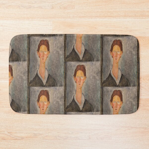 Item preview,  Vintage Portrait painting by  Amedeo Modigliani (Italian, Livorno 1884–1920 Paris) designed and sold by Vintage Designs +.