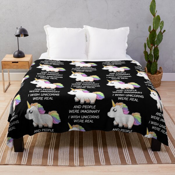 Item preview, I Wish Unicorns Were Real And People Were Imaginary designed and sold by fatamyfan1.