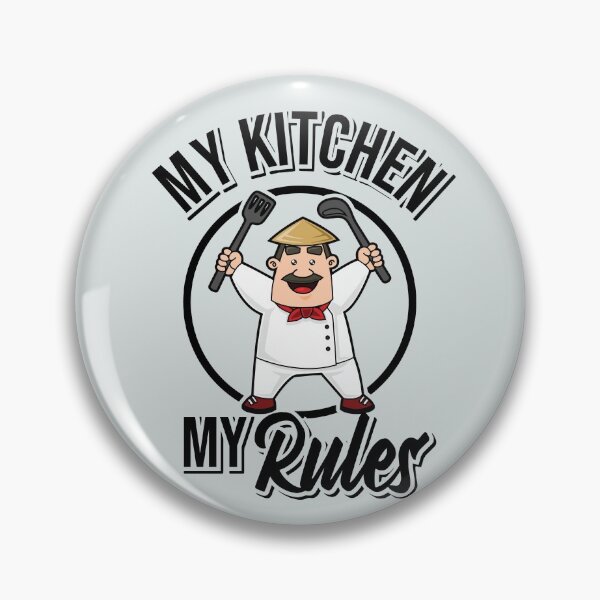 Item preview, MY rules in my kitchen! designed and sold by Cutebutfunny.