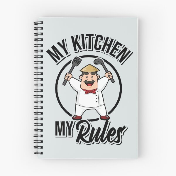 Item preview, MY rules in my kitchen! designed and sold by Cutebutfunny.