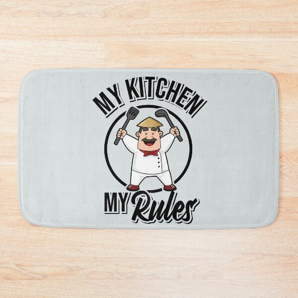 Item preview, MY rules in my kitchen! designed and sold by Cutebutfunny.
