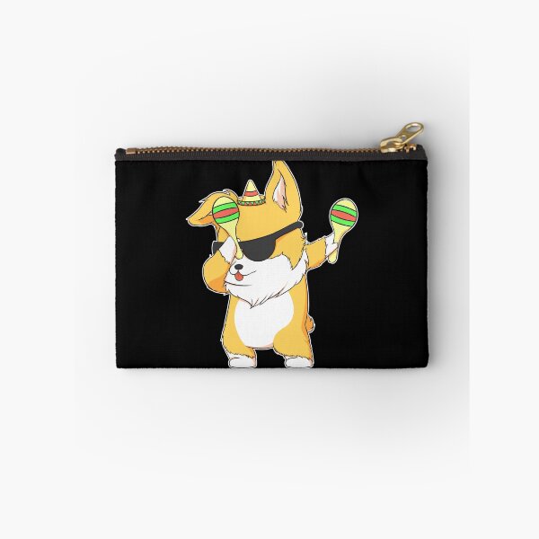 Item preview, Dabbing Corgi In Sombrero With Maracas  designed and sold by fatamyfan1.