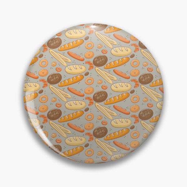 Item preview, Bakery Pattern - French Baked Goods  designed and sold by Pixelsadots.