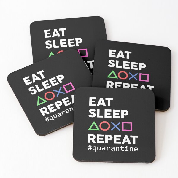 Item preview, Eat Sleep Video Game Repeat designed and sold by dreamy11.
