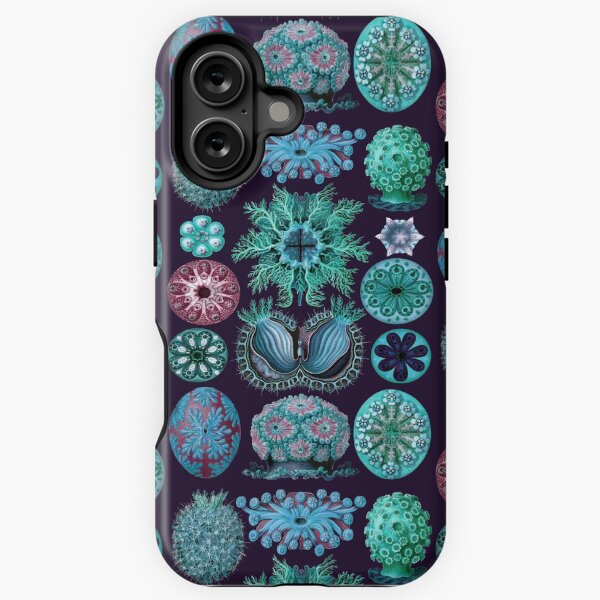 Item preview, Ernst Haeckel Ascidiae Sea Squirts Teal Colorway designed and sold by aimeewilson.