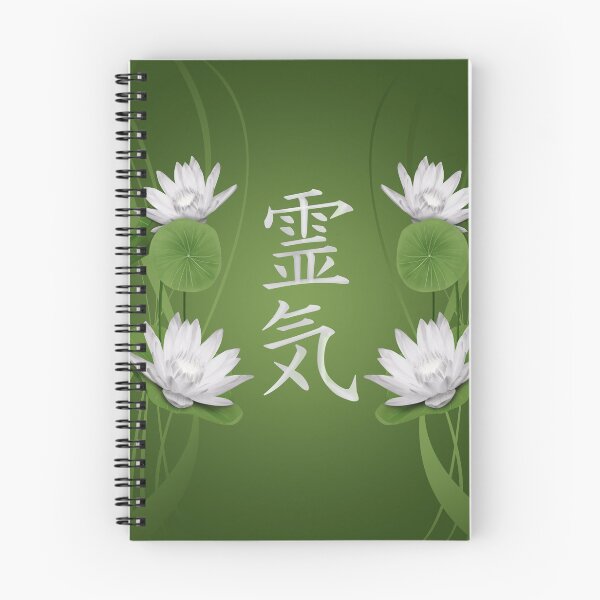 Artikelvorschau, Reiki Symbols Lotus blüht sanft grün entworfen und verkauft von Nartissima.