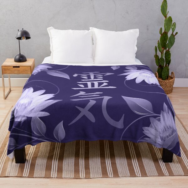 Item preview, Reiki Symbols- Lotus swirls on purple designed and sold by Nartissima.