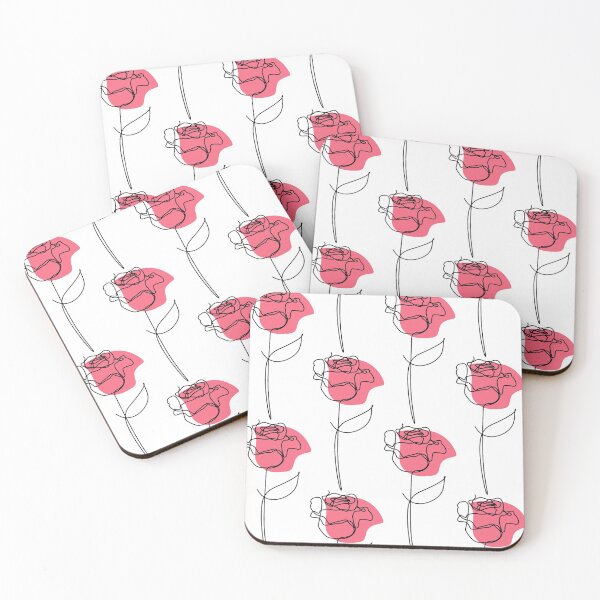 Item preview, Rose art line drawing  designed and sold by nikolagg.