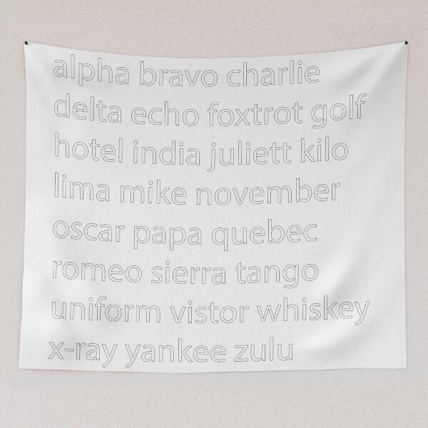 Item preview, Alpha Bravo Charlie designed and sold by tobyjrobinson.