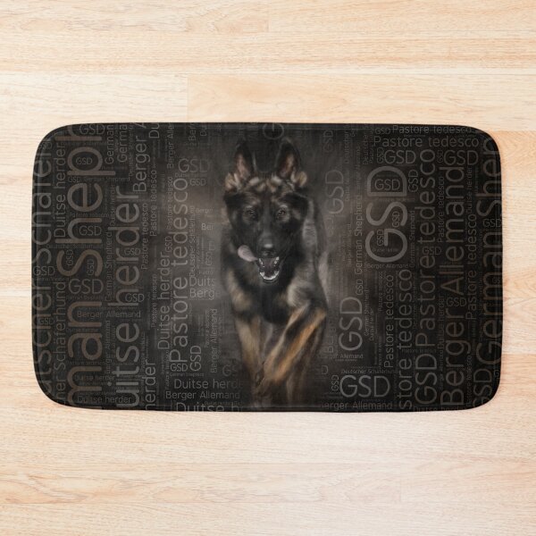 Item preview, German Shepherd Dog - Working line Word Art designed and sold by k9printart.