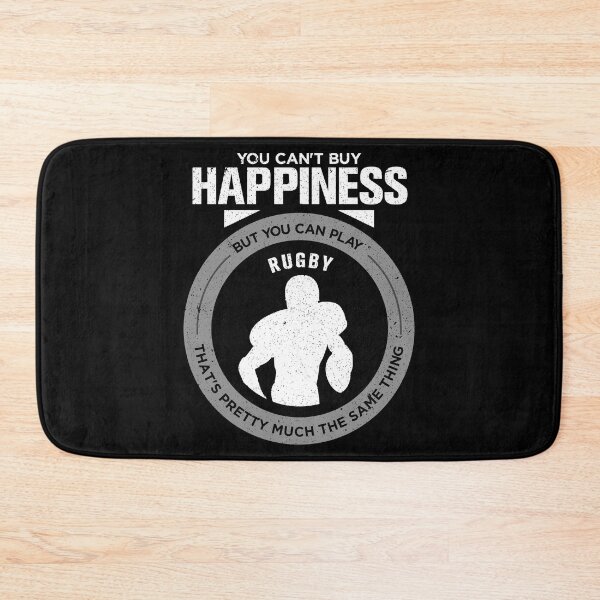 Item preview, Rugby Gift You Can't Buy Happiness But You Can Play Rugby That's Pretty Much The Same Thing designed and sold by Orange Pieces.