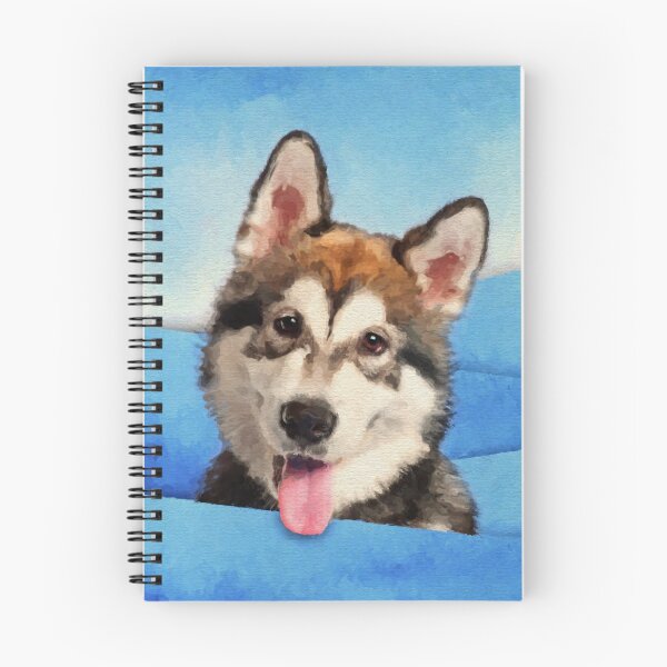 Item preview, Alaskan Malamute Puppy  designed and sold by k9printart.