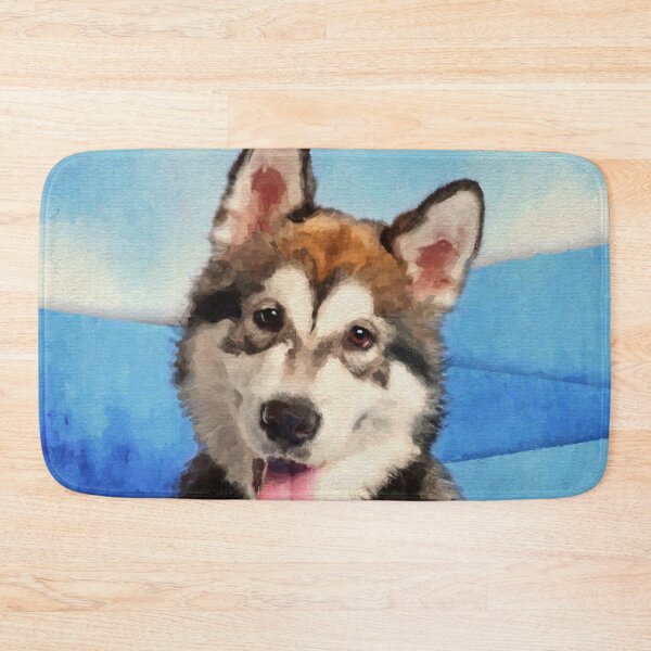 Item preview, Alaskan Malamute Puppy  designed and sold by k9printart.