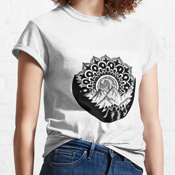 Nature Mandala Classic T-Shirt