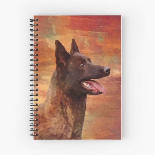 Item preview, Dutch Shepherd - Dutchie Watercolor designed and sold by k9printart.