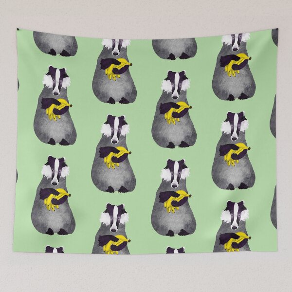 Item preview, A Badger and its Banana Bunch designed and sold by DilatorySloth.