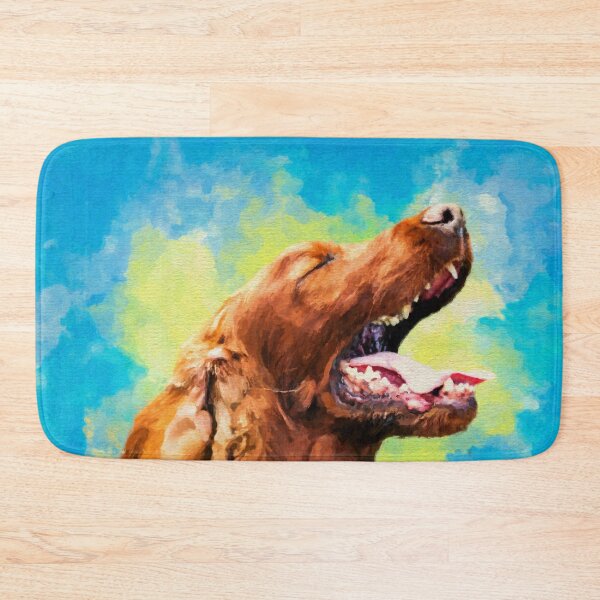 Item preview, Irish Setter - happy dog designed and sold by k9printart.