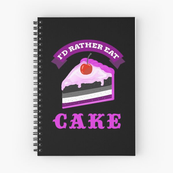 Item preview, I'd Rather Eat Cake For Aromantic Asexuals designed and sold by queerappear.