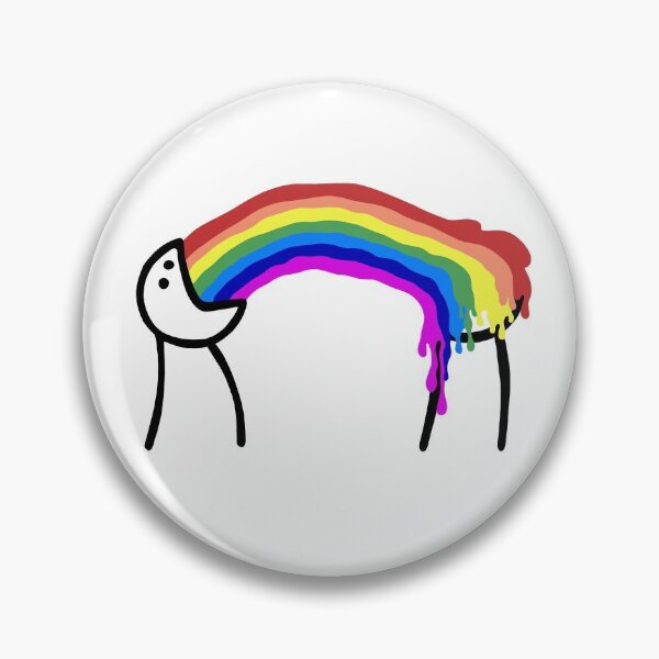 Item preview, I vomit rainbows designed and sold by RAWWR.