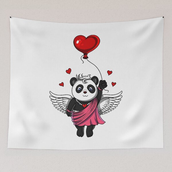Item preview, Cute Panda Bear Balloon designed and sold by underheaven.