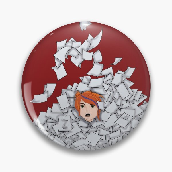 Item preview, Swamped by paperwork designed and sold by Rosemary Scott.