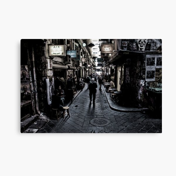 Melbourne Lane Canvas Print