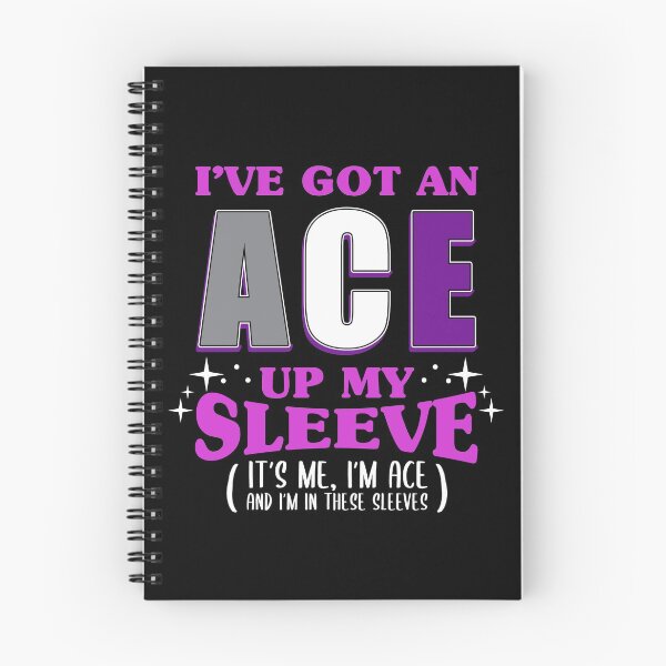Item preview, I've Got An Ace Up My Sleeve For Aromantic Asexuals designed and sold by queerappear.