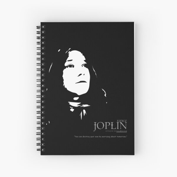 A Quote By Janice Joplin Spiral Notebook
